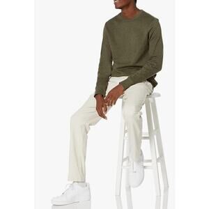NWT Amazon Essentials Men’s Athletic-Fit Stretch Chino‎ Pants Size 33Wx30L Stone